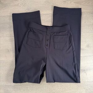 Halara Wide Leg Front Botton Pants